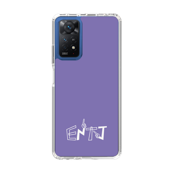 Slim Protection Case［ オリジナル - ENTJ 指揮官 - アルファベット - Purple ］