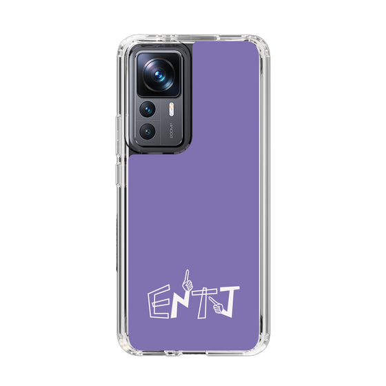 Slim Protection Case［ オリジナル - ENTJ 指揮官 - アルファベット - Purple ］