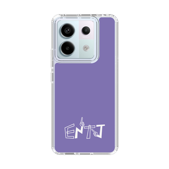Slim Protection Case［ オリジナル - ENTJ 指揮官 - アルファベット - Purple ］