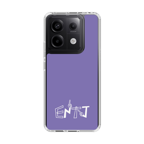 Slim Protection Case［ オリジナル - ENTJ 指揮官 - アルファベット - Purple ］