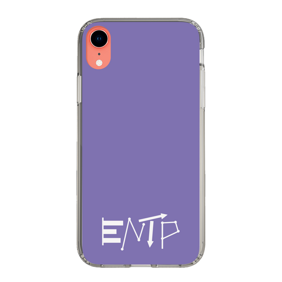 Slim Protection Case［ オリジナル - ENTP 討論者 - アルファベット - Purple ］