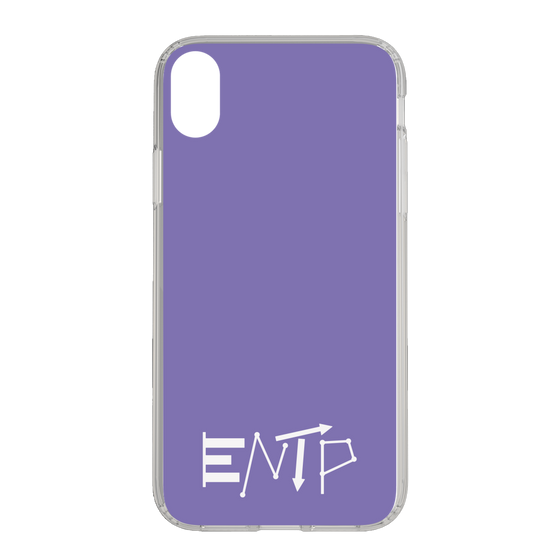 Slim Protection Case［ オリジナル - ENTP 討論者 - アルファベット - Purple ］