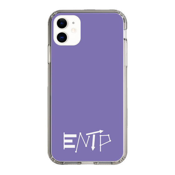 Slim Protection Case［ オリジナル - ENTP 討論者 - アルファベット - Purple ］
