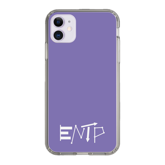 Slim Protection Case［ オリジナル - ENTP 討論者 - アルファベット - Purple ］