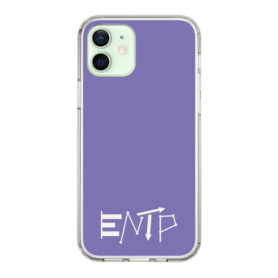 Slim Protection Case［ オリジナル - ENTP 討論者 - アルファベット - Purple ］