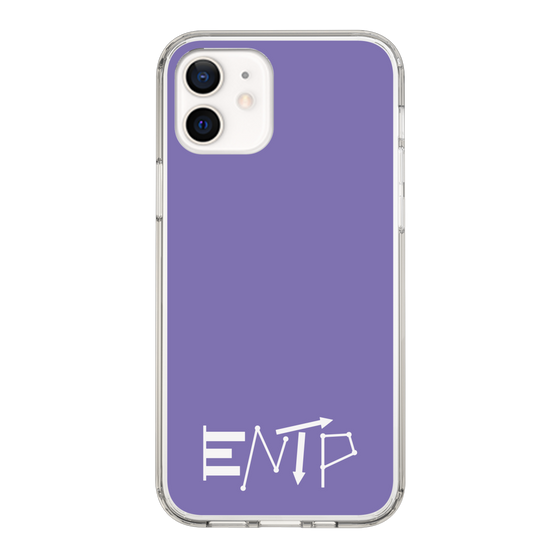 Slim Protection Case［ オリジナル - ENTP 討論者 - アルファベット - Purple ］