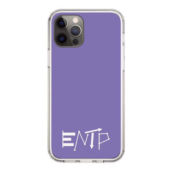 Slim Protection Case［ オリジナル - ENTP 討論者 - アルファベット - Purple ］