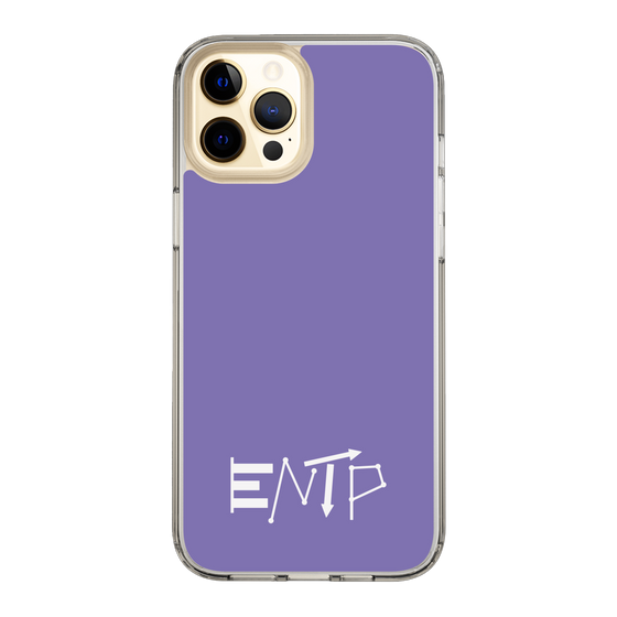 Slim Protection Case［ オリジナル - ENTP 討論者 - アルファベット - Purple ］