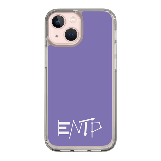 Slim Protection Case［ オリジナル - ENTP 討論者 - アルファベット - Purple ］