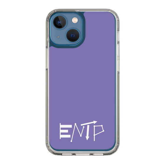 Slim Protection Case［ オリジナル - ENTP 討論者 - アルファベット - Purple ］