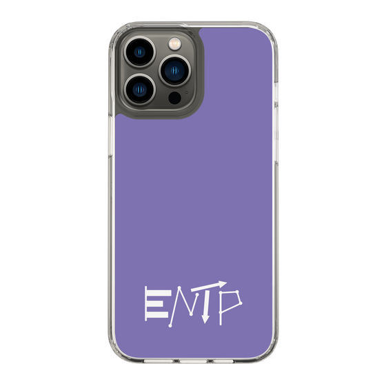 Slim Protection Case［ オリジナル - ENTP 討論者 - アルファベット - Purple ］