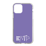 Slim Protection Case［ オリジナル - ENTP 討論者 - アルファベット - Purple ］