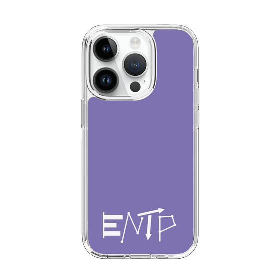 Slim Protection Case［ オリジナル - ENTP 討論者 - アルファベット - Purple ］