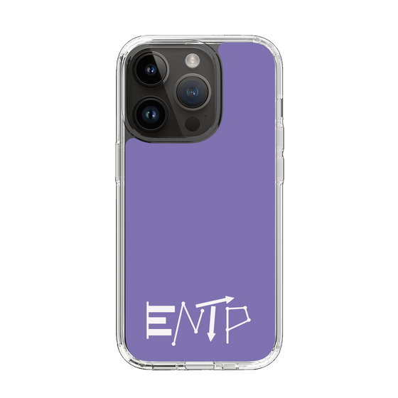 Slim Protection Case［ オリジナル - ENTP 討論者 - アルファベット - Purple ］