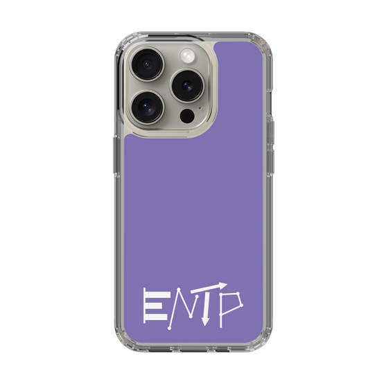 Slim Protection Case［ オリジナル - ENTP 討論者 - アルファベット - Purple ］