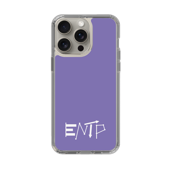 Slim Protection Case［ オリジナル - ENTP 討論者 - アルファベット - Purple ］