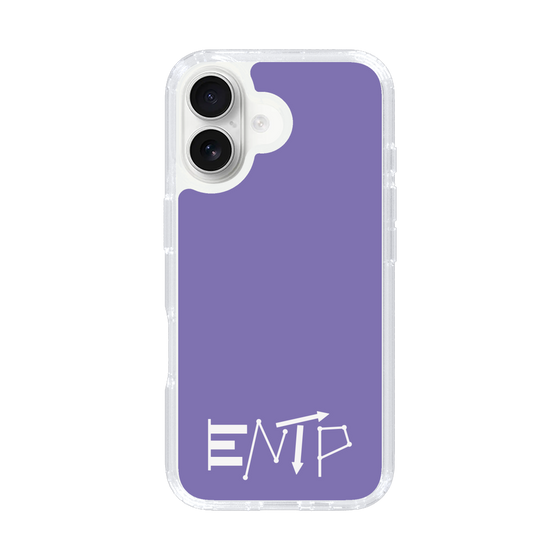Slim Protection Case［ オリジナル - ENTP 討論者 - アルファベット - Purple ］