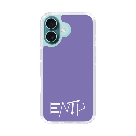 Slim Protection Case［ オリジナル - ENTP 討論者 - アルファベット - Purple ］
