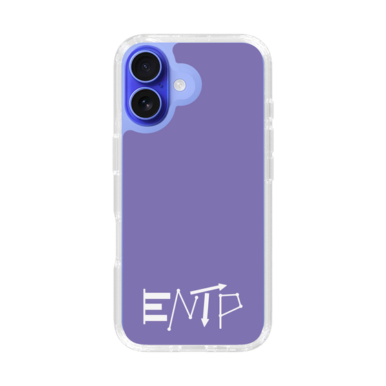 Slim Protection Case［ オリジナル - ENTP 討論者 - アルファベット - Purple ］