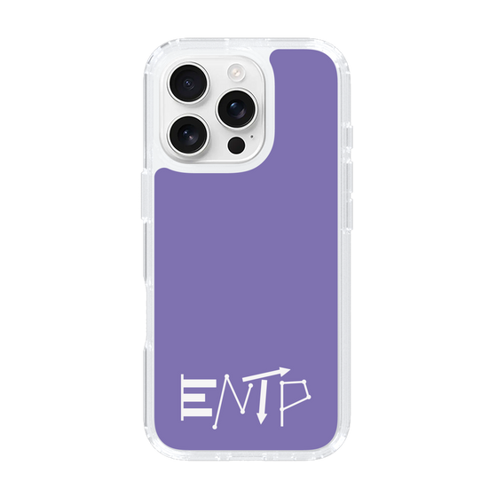 Slim Protection Case［ オリジナル - ENTP 討論者 - アルファベット - Purple ］