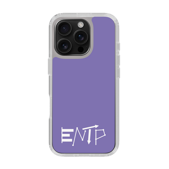 Slim Protection Case［ オリジナル - ENTP 討論者 - アルファベット - Purple ］