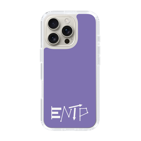 Slim Protection Case［ オリジナル - ENTP 討論者 - アルファベット - Purple ］