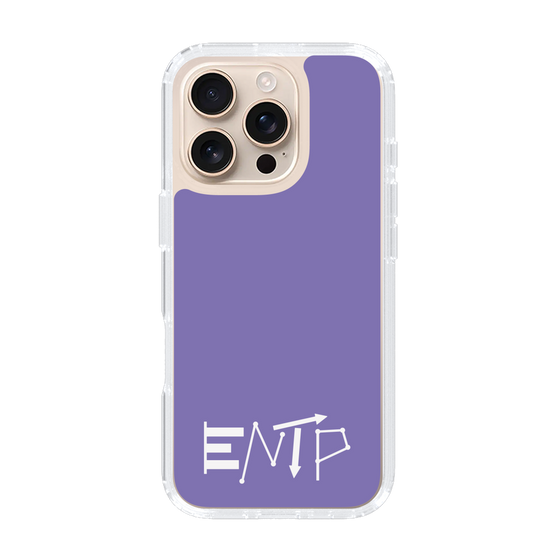 Slim Protection Case［ オリジナル - ENTP 討論者 - アルファベット - Purple ］