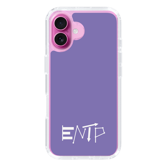 Slim Protection Case［ オリジナル - ENTP 討論者 - アルファベット - Purple ］