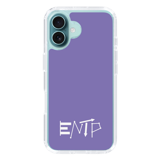 Slim Protection Case［ オリジナル - ENTP 討論者 - アルファベット - Purple ］