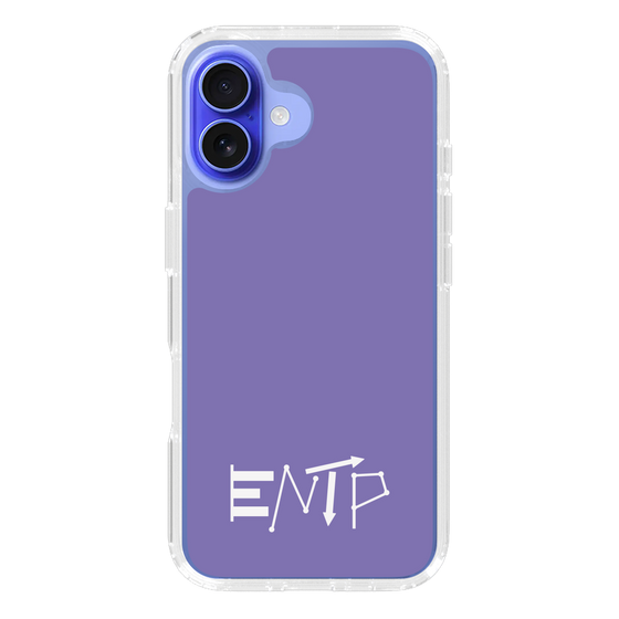 Slim Protection Case［ オリジナル - ENTP 討論者 - アルファベット - Purple ］