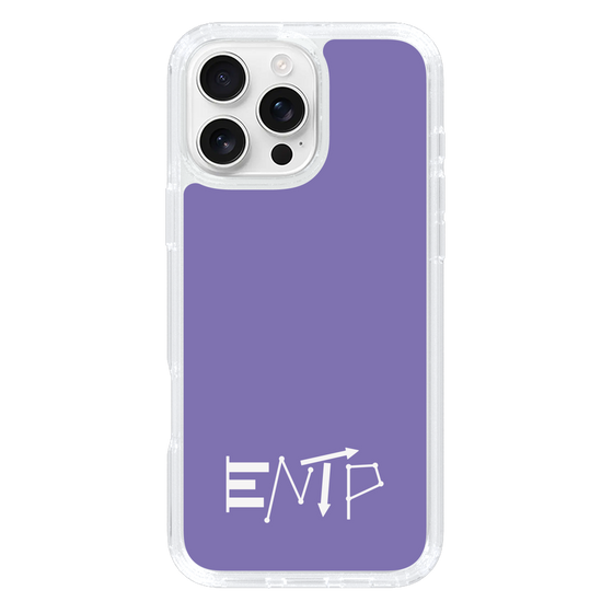Slim Protection Case［ オリジナル - ENTP 討論者 - アルファベット - Purple ］