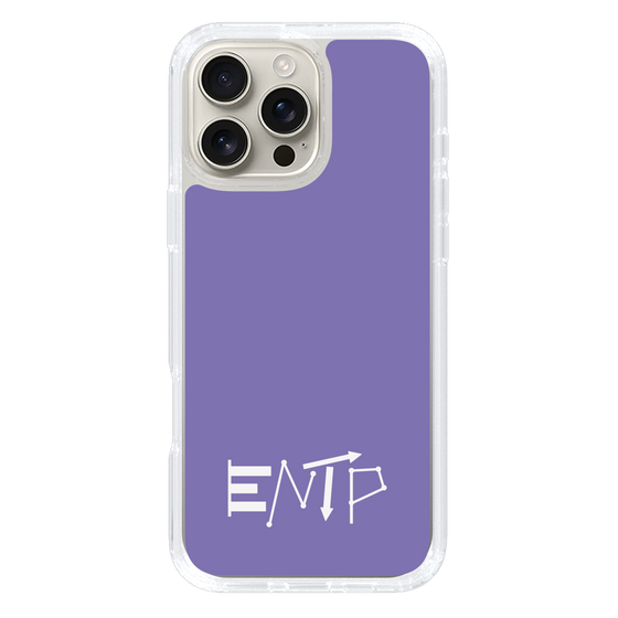 Slim Protection Case［ オリジナル - ENTP 討論者 - アルファベット - Purple ］