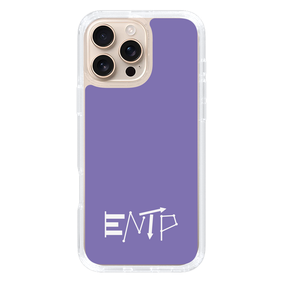 Slim Protection Case［ オリジナル - ENTP 討論者 - アルファベット - Purple ］