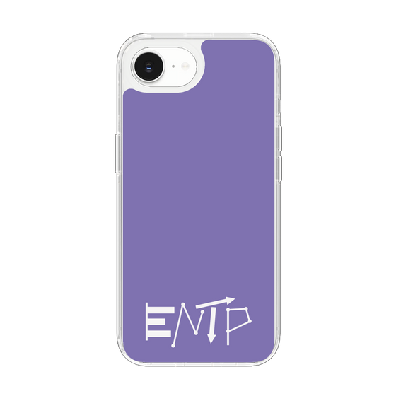 Slim Protection Case［ Original - ENTP Debater - Alphabet - Purple ］