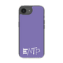 Slim Protection Case［ Original - ENTP Debater - Alphabet - Purple ］