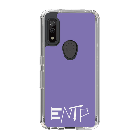 Slim Protection Case［ オリジナル - ENTP 討論者 - アルファベット - Purple ］