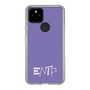 Slim Protection Case［ オリジナル - ENTP 討論者 - アルファベット - Purple ］