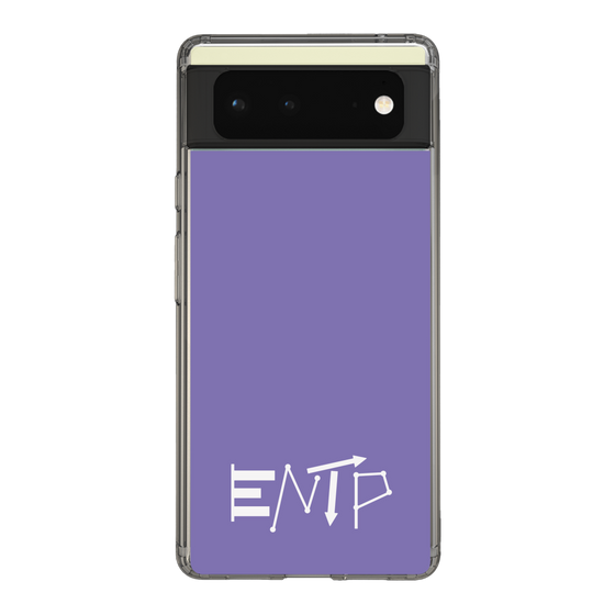 Slim Protection Case［ オリジナル - ENTP 討論者 - アルファベット - Purple ］