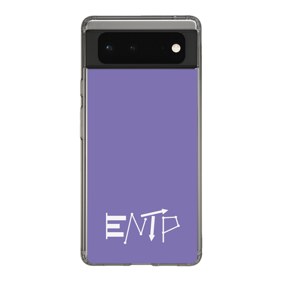 Slim Protection Case［ オリジナル - ENTP 討論者 - アルファベット - Purple ］