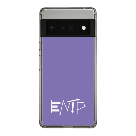 Slim Protection Case［ オリジナル - ENTP 討論者 - アルファベット - Purple ］