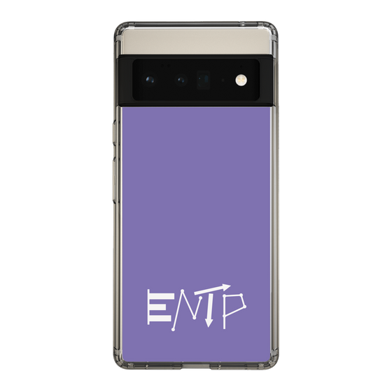 Slim Protection Case［ オリジナル - ENTP 討論者 - アルファベット - Purple ］