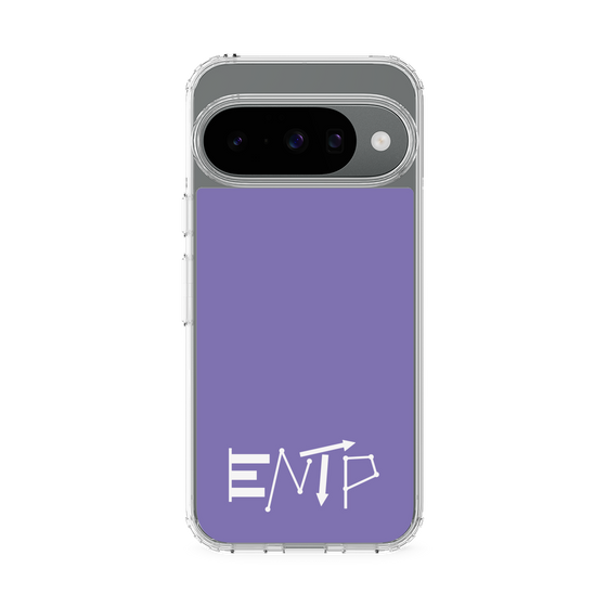 Slim Protection Case［ Original - ENTP Debater - Alphabet - Purple ］