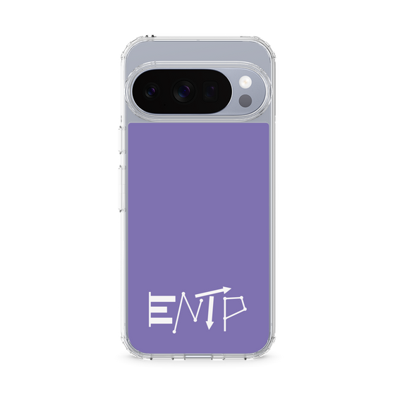 Slim Protection Case［ Original - ENTP Debater - Alphabet - Purple ］