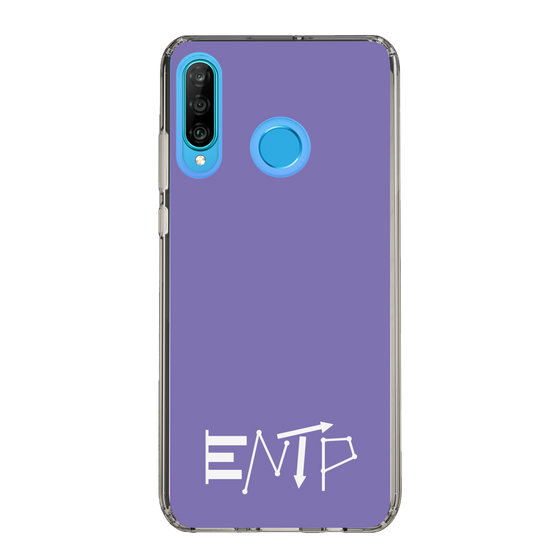 Slim Protection Case［ オリジナル - ENTP 討論者 - アルファベット - Purple ］