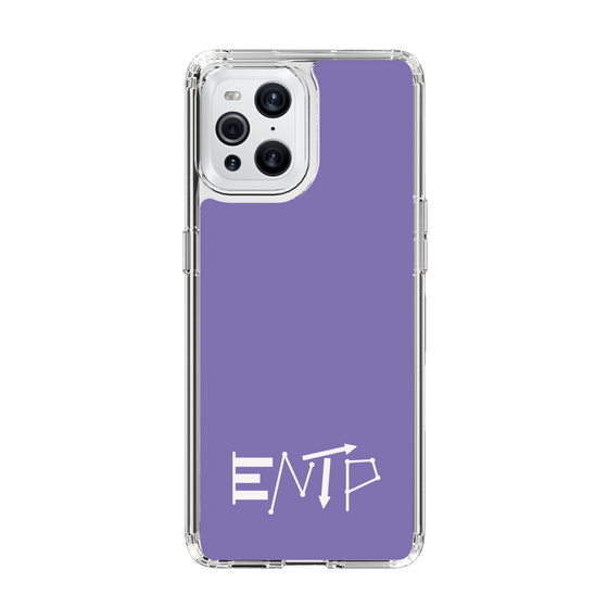 Slim Protection Case［ オリジナル - ENTP 討論者 - アルファベット - Purple ］