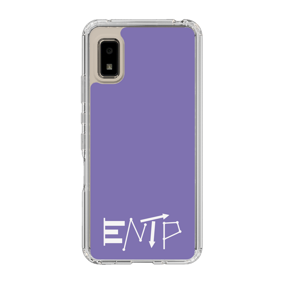 Slim Protection Case［ オリジナル - ENTP 討論者 - アルファベット - Purple ］