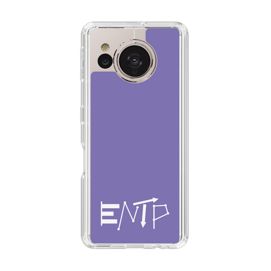 Slim Protection Case［ オリジナル - ENTP 討論者 - アルファベット - Purple ］