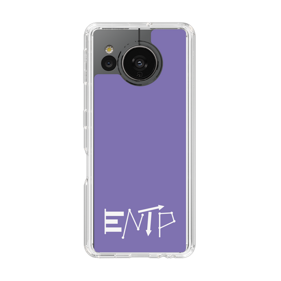 Slim Protection Case［ オリジナル - ENTP 討論者 - アルファベット - Purple ］