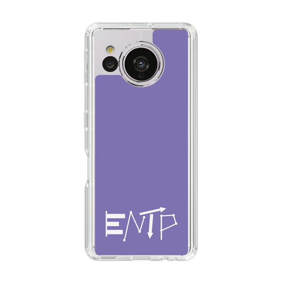 Slim Protection Case［ オリジナル - ENTP 討論者 - アルファベット - Purple ］