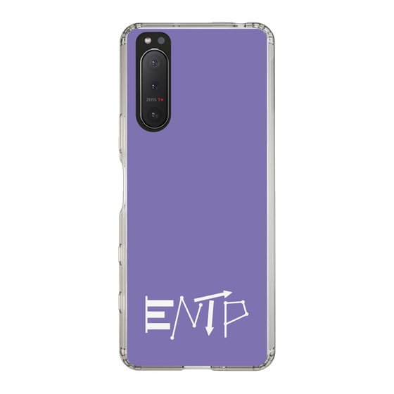Slim Protection Case［ オリジナル - ENTP 討論者 - アルファベット - Purple ］